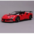 thumbnail image 1 of En Stock Nouveau 1:18 Ferrari Sf90 Xx Stradale Modèle Miniature en Alliage Rouge Voiture de Course Sportive Jouets Cadeau pour Enfants Rouge, 1 of 6
