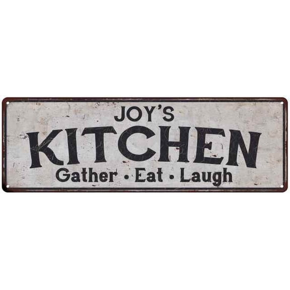 JOY's Kitchen Rustic Chic Decor Gift 6x18 Sign 106180051013
