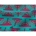 thumbnail image 4 of oneOone Viscose Jersey Fabric Floral Block Print Fabric By The Yard 60 Inch Wide, 4 of 4