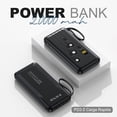 thumbnail image 2 of Power Bank Pila Batería Recargable Kimhi Carga Rapida 20,000mah Portatil Con 4 Cables 1 Puerto Usb Cargador Para Celular Tablet Banco De Energia Con Pantalla Led Y Linterna, 2 of 5