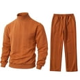 thumbnail image 4 of Mens Sweatsuits Sets 2 Piece Outfit Set Casual Long Sleeve Pullover Sweatshirt Sweatpants Suit Tracksuits Jogging Suit Lounge Sets for Men, 4 of 4