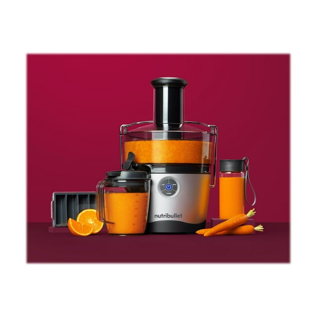 NutriBullet Extracteur Centrifuge Pro pour Fruits, Légumes et Préparation des Aliments, 27 Onces/1,5 Litres, 1000 Watts, Argent, NBJ50200