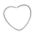 thumbnail image 3 of Material de pulsera permanente Regalos de parejas de 23 cm Servido sólido acero inoxidable romántico para aniversario del día de San Valentín negro, 3 of 9