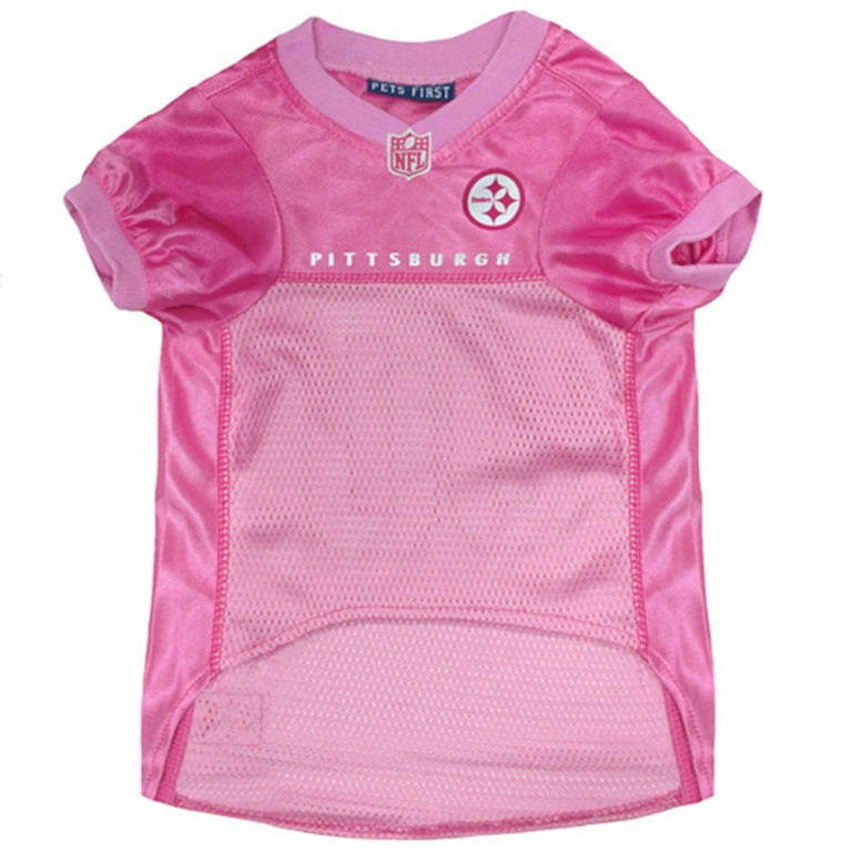 Pittsburgh Steelers Pink Dog Jersey