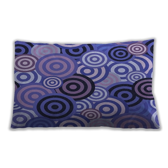 Ahgly Company Outdoor Rectangular Contemporary Lumbar Throw Pillow, 13 inch by 19 inch