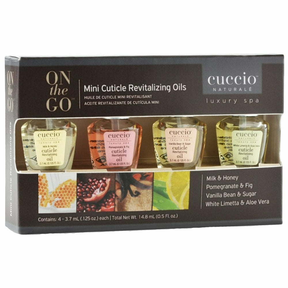 Cuccio Naturalle Mini Cuticle Revitalizing Oils (set of 4) Walmart