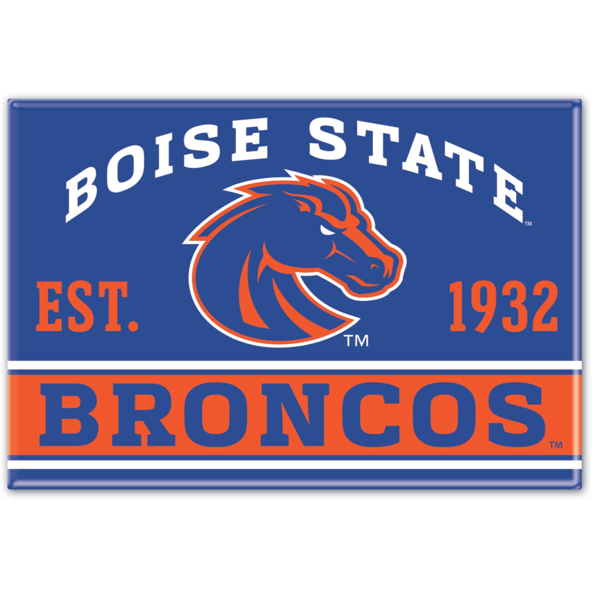 Royal Logo Products Boise State Broncos Hitch Receiver Cover Snap Cap 