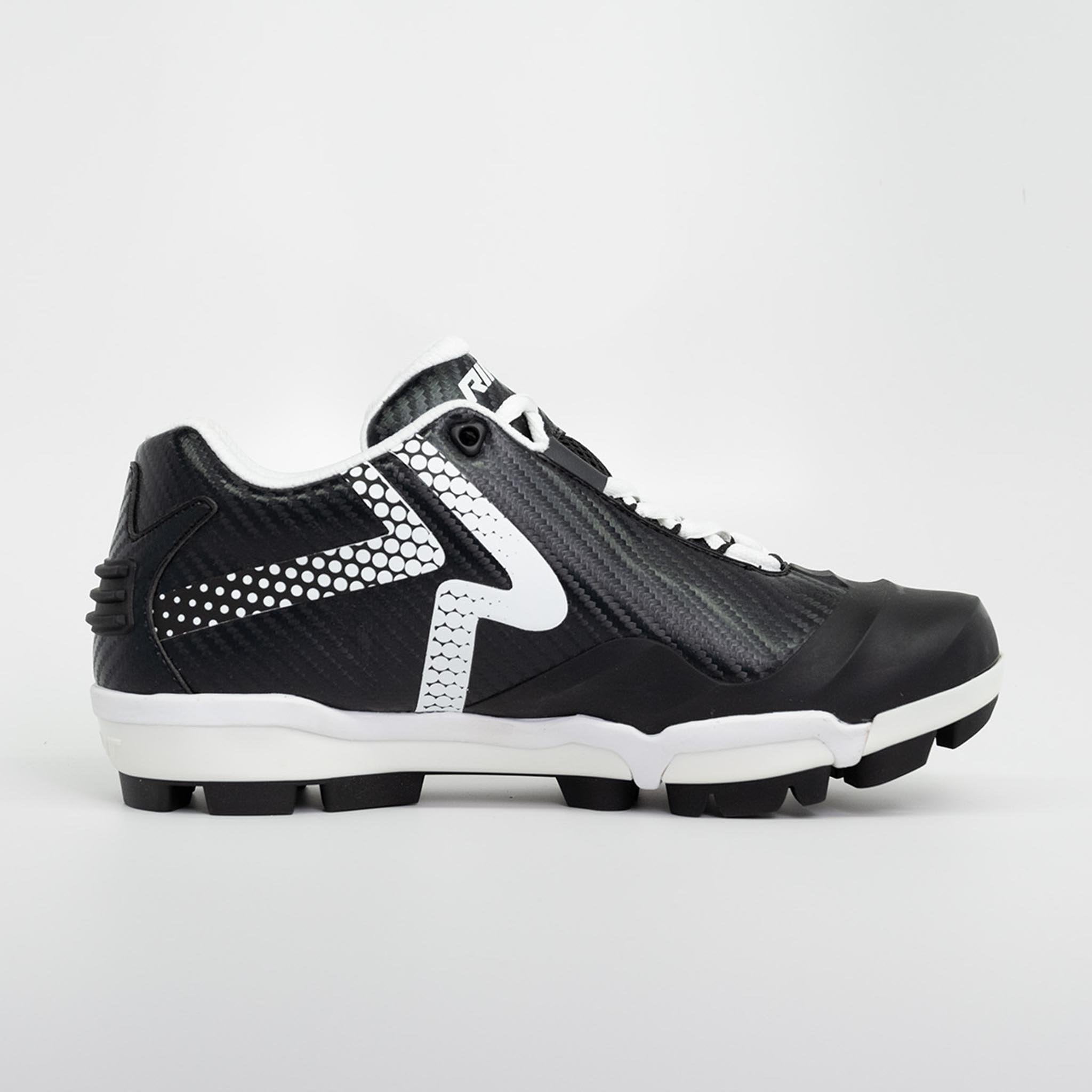 Ringor Swift Step Pro TPU Softball Cleat - Black - Women's Size 9