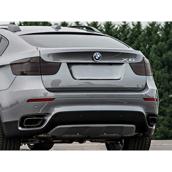 Rvinyl Tail Light Tint Covers Compatible with BMW X6 2008-2014 - Matte Smoke