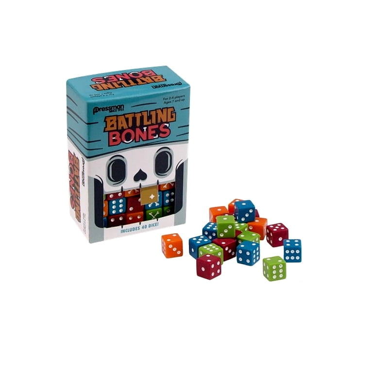 Pressman Battling Bones Dice Game - Walmart.com