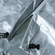 thumbnail image 3 of Funda de tenis de mesa impermeable y transpirable de tela Oxford. Plata, 3 of 9