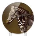 thumbnail image 3 of Acrylic Baby Zebra Young Foal Cake Topper Party Decoration for Wedding Anniversary Birthday Graduation, 3 of 7