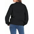 thumbnail image 3 of UVN Oversized Sweatshirts for Women Winter Long Sleeve Turtleneck Hoodies Ladies Pullover Fall Tops, 3 of 8