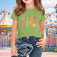 thumbnail image 2 of Bixock Toddler Boys Girls Short Sleeve Shirts Birthday Girl Print T Shirt Crew Neck Tops Toddler Clothes 2Y-15Y, 2 of 4