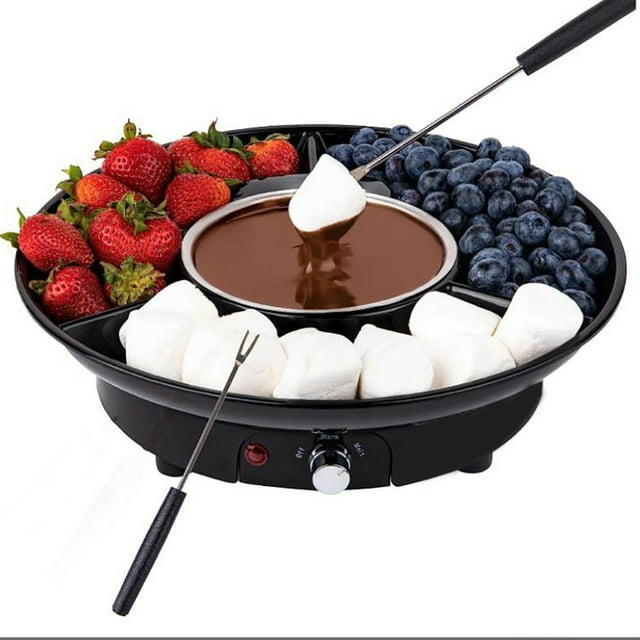 Wweixi Chocolate Fondue For And Restaurants Electric Pot Warming Set Complete Chocolate Venue Fondue Fondue Ready In Set