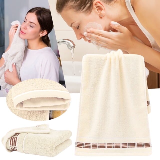 WHEANG Clearance Towel Absorbent Clean and Easy To Clean Cotton Absorbent Soft Suitable for Kitchen Bathroom Living Room