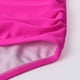 thumbnail image 5 of Gibobby Conjunto de Bañador Sexy de tirantes con volantes para mujer(Rosa caliente,CH), 5 of 5