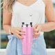 thumbnail image 4 of Juego de Accesorios de 3 Piezas para Taza Stanley - Tapa de Popote con Diamante, Cubierta de Base Antideslizante Brillante, Cadena de Letras Brillantes para Vasos de Stanley de 40Oz, 30Oz, 20Oz, 4 of 4