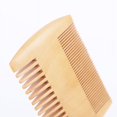 thumbnail image 2 of Peine de masaje de madera de doble cara, 2 uds., dientes finos y gruesos antiestáticos para cabello, bigotes, sándalo, sin peines estáticos, 2 of 5