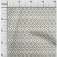thumbnail image 1 of oneOone Organic Cotton Poplin Twill Fabric Geometric Ikat Decor Fabric Printed BTY 42 Inch Wide, 1 of 4