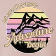 thumbnail image 6 of Wild Bobby Let Our Classroom Adventure Begin Mountain Sunset Light Colors Pop Culture Unisex Crewneck Sweatshirt, Blush Pink, XX-Large, 6 of 6
