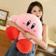 thumbnail image 4 of Peluche de la estrella de anime Kirby de 30 cm, suave y esponjoso muñeco de peluche rosa, almohada para decoración de habitación, juguetes para regalo de niños., 4 of 5