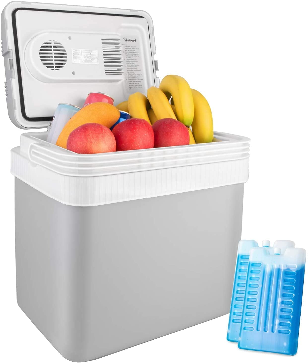US Pro 6L Car Refrigerator Fridge Cooler Warmer Freezer 12V Truck Outdoor FDA 
