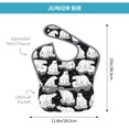 thumbnail image 4 of Kdxio Cute Cartoon Polar Bear Bibs For Babies, Baby Bibs for Eating, Toddler Bibs, Waterproof Bibs, Feeding Bibs, for Toddlers, Boys, Girls, 4 of 8