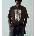 thumbnail image 3 of Sad Kitten Meme Standing Cat T-Shirt, gift for friend, 3 of 3