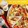 thumbnail image 4 of 12 Pieces Pizza Pan Bulk Restaurant Aluminum Pizza Pan Set Round Pie Cake Plate Rust Free Cake Tray for Oven Baking Home Kitchen Restaurant Easy Clean(10 Inch), 4 of 6