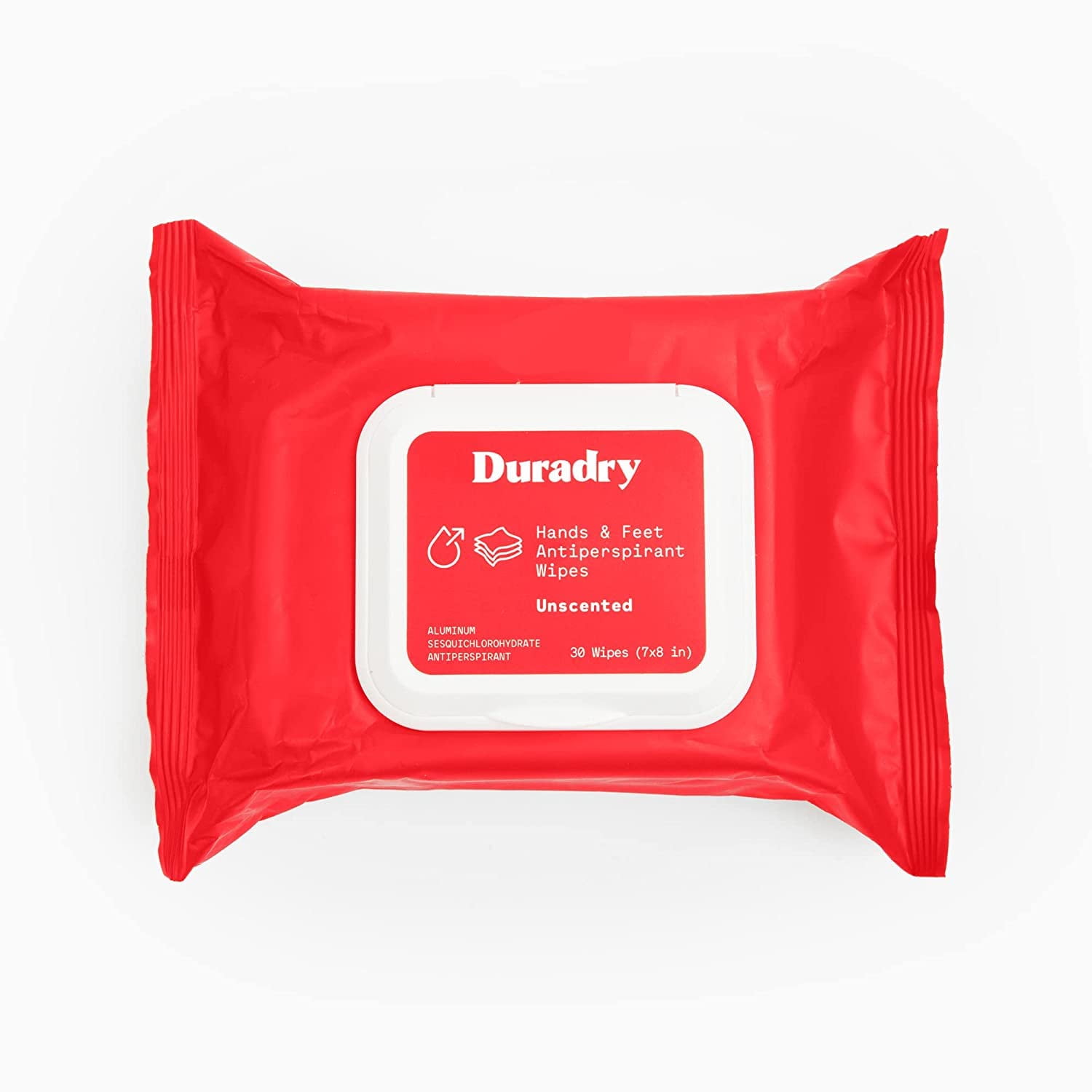 Duradry Antiperspirant Wipes Maximum Strength, Antiperspirant for