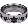 thumbnail image 2 of Orchid Tungsten Carbide Ring, 2 of 9