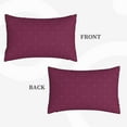 thumbnail image 2 of Gaeub Small Stars Printed Pillow Case, Comfort Soft Hidden Zipper, Suitable for Sofa, Bedroom-16"x24", 2 of 6