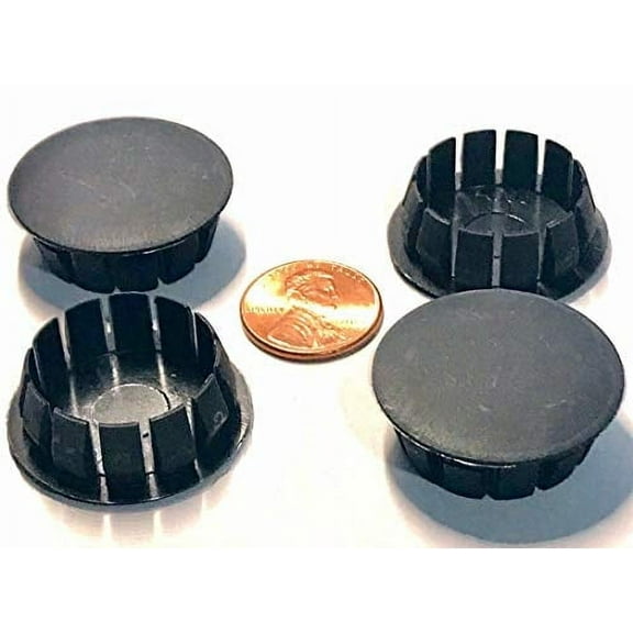 Body Floor Drain Plugs 1" for Jeep Wrangler YJ n CJ 1987 through 1995 | MPP 1605 | Made inUSA | Black Nylon Plastic Multi Step Flush Mount. (50)