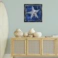 thumbnail image 3 of Stupell Industries Rustic Indigo Starfish Nautical & Beach Painting Black Floater Framed Canvas Art Print Wall Art, 25 x 25, 3 of 10