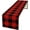 Buffalo-5, variant on Buffalo Plaid Runner Yellow Black Farmhouse Buffalo Check Pattern Table Cloth Decoration Dresser Garden Farmhouse Wedding Party Vacation Dinner Home 13x36in