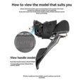 thumbnail image 4 of Compatible with Shimano RS685 Brake Shift Lever Hoods for Road Bike Protective Covers, 4 of 5