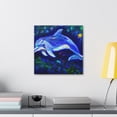 thumbnail image 6 of Dolphin Swimming Reflection - Canvas, 6 of 25