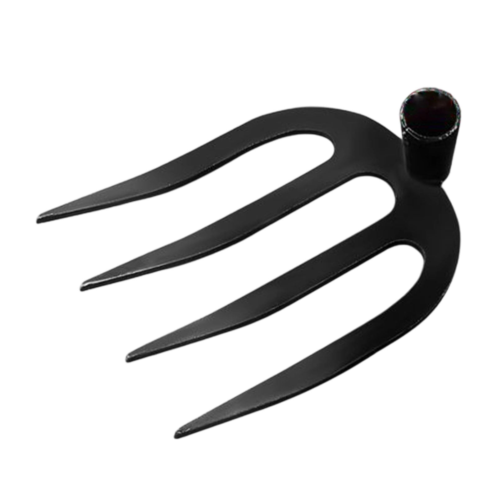 Msgweeeg Garden Hoe Hand Tools Garden Rake Four-tooth All Steel Iron Tillering Nail Thickening Scarifying Vegetable Cultivation Weeding Tools Agricultural Tools