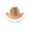 Beige 14#, variant on Furry Fluffy Trim Halloween Western Cowboy Hat with Decorative Band, Wide Brim Fashion Headwear, Stylish Accessory for Halloween Parties, Concert, Festival Celebrations and Trendy Outfit Red