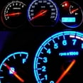 thumbnail image 2 of Desiderio 10 pièces Led tableau de bord de voiture large lumière Auto jauge vitesse tableau de bord ampoule tableau de bord cale intérieur lampe B8.5 5050 1smd Auto (blanc), 2 of 5