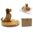 thumbnail image 2 of Soporte para teléfono Amamcy Cute Dog de madera para todos los teléfonos, 2 of 7