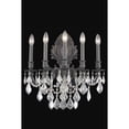 thumbnail image 2 of Elegant Lighting Monarch Traditional Wall Sconce 5 Lights E12 Dark Bronze, 2 of 2
