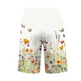 thumbnail image 6 of Otvok Womens Casual Home Shorts with Elastic Waistband Drawstring and Side Pockets, 6 of 6