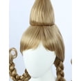 thumbnail image 2 of Peluca Linfairy Christmas Girl con trenzas de alambre para cosplay, 2 of 4