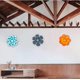 thumbnail image 5 of Decoración de pared de flores de metal de girasol para colgar en la pared, decoración para interiores y exteriores, hogar, baño, cocina, dormitorio, sala de estar, jardín, patio, 5 of 5