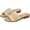 Natural Multi, variant on Women's Stevie Slide Flat Sandal Natural Multi 7.5M