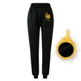 thumbnail image 6 of Outfmvch Womens Sweatpants Cargo Sweatpants For Women Womens Trousers Mid Waist Black Batterflies Prints Long Pants Loose Casual Work Office Trousers Leggings With Pockets For Women Yellow S, 6 of 9