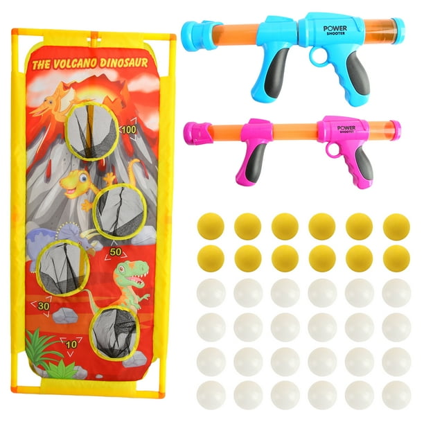 Aofa Foam Ball Popper Air Toy Gun Blaster with Standing Target