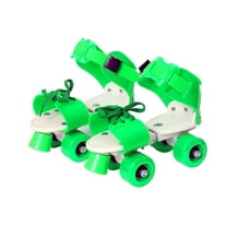 Aravli Roller Skates For Boys & Girls Age Group 5-12 Years Adjustable Inline Skating Shoes For Sport (4-8 Uk, Green) Start Your Training With This Adjustable Roller Skates For Kids